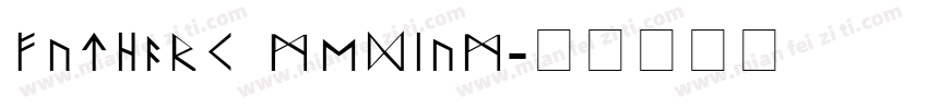 futhark Medium字体转换